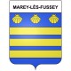 Marey-lès-Fussey 21 ville Stickers blason autocollant adhésif