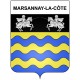 Marsannay-la-Côte Sticker wappen, gelsenkirchen, augsburg, klebender aufkleber