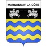 Pegatinas escudo de armas de Marsannay-la-Côte adhesivo de la etiqueta engomada