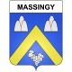 Stickers coat of arms Omps adhesive sticker