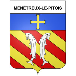 Ménétreux-le-Pitois 21 ville Stickers blason autocollant adhésif