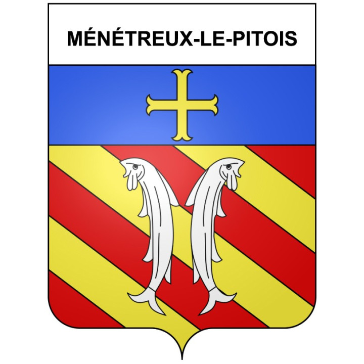 Pegatinas escudo de armas de Omps adhesivo de la etiqueta engomada