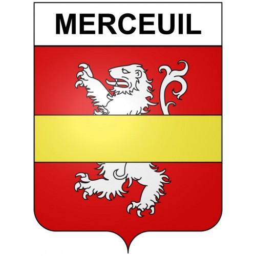 Merceuil 21 ville Stickers blason autocollant adhésif