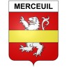 Stickers coat of arms Merceuil adhesive sticker
