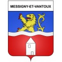 Messigny-et-Vantoux 21 ville Stickers blason autocollant adhésif