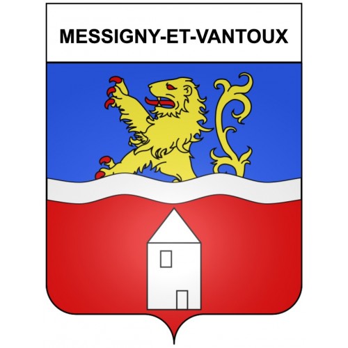 Messigny-et-Vantoux 21 ville Stickers blason autocollant adhésif