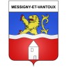 Omps Sticker wappen, gelsenkirchen, augsburg, klebender aufkleber