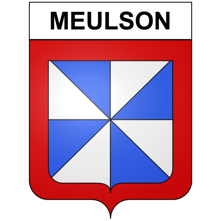 Meulson 21 ville Stickers blason autocollant adhésif
