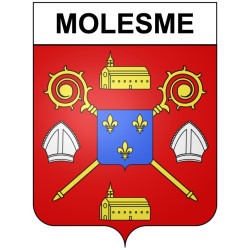 Omps Sticker wappen, gelsenkirchen, augsburg, klebender aufkleber