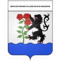 Pegatinas escudo de armas de Omps adhesivo de la etiqueta engomada