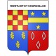 Montliot-et-Courcelles 21 ville Stickers blason autocollant adhésif
