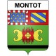 Montot 21 ville Stickers blason autocollant adhésif