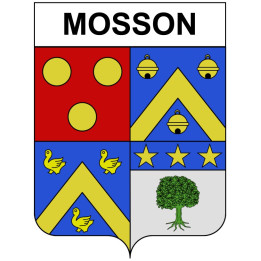 Omps Sticker wappen, gelsenkirchen, augsburg, klebender aufkleber