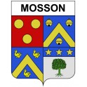 Mosson 21 ville Stickers blason autocollant adhésif