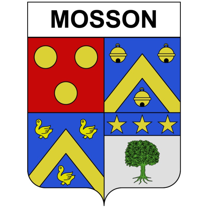 Stickers coat of arms Omps adhesive sticker