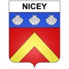 Nicey 21 ville Stickers blason autocollant adhésif