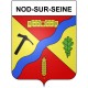 Nod-sur-Seine 21 ville Stickers blason autocollant adhésif