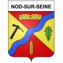 Nod-sur-Seine 21 ville Stickers blason autocollant adhésif