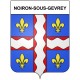 Noiron-sous-Gevrey 21 ville Stickers blason autocollant adhésif