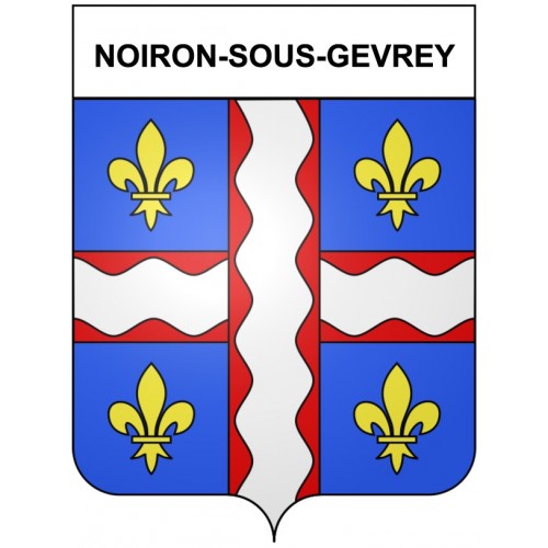 Noiron-sous-Gevrey 21 ville Stickers blason autocollant adhésif