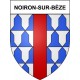 Noiron-sur-Bèze 21 ville Stickers blason autocollant adhésif