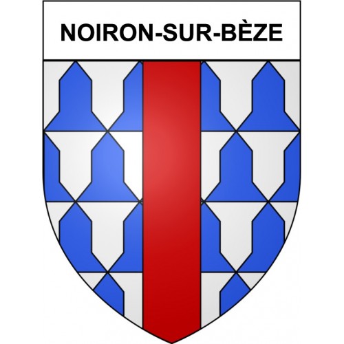 Noiron-sur-Bèze 21 ville Stickers blason autocollant adhésif