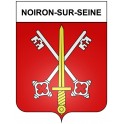 Noiron-sur-Seine 21 ville Stickers blason autocollant adhésif