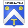 Norges-la-Ville 21 ville Stickers blason autocollant adhésif