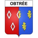 Obtrée 21 ville Stickers blason autocollant adhésif