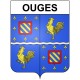 Ouges 21 ville Stickers blason autocollant adhésif