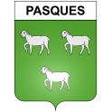 Pasques 21 ville Stickers blason autocollant adhésif