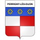 Perrigny-lès-Dijon 21 ville Stickers blason autocollant adhésif