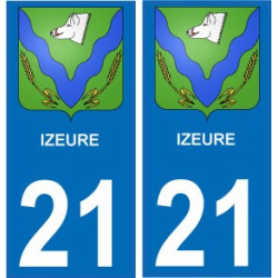 66 Cerdagne sticker autocollant plaque