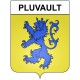 Pluvault 21 ville Stickers blason autocollant adhésif