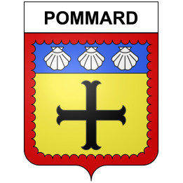 Omps Sticker wappen, gelsenkirchen, augsburg, klebender aufkleber