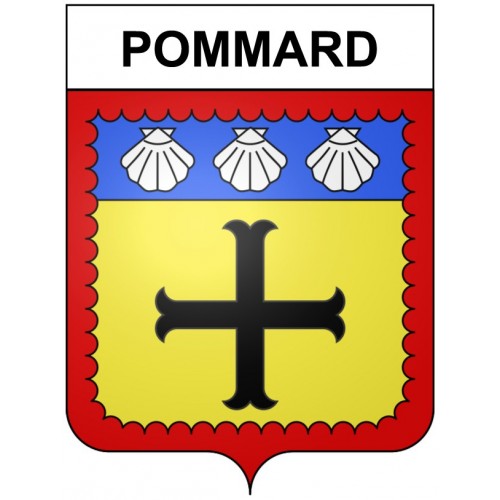 Pommard 21 ville Stickers blason autocollant adhésif