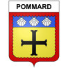 Omps Sticker wappen, gelsenkirchen, augsburg, klebender aufkleber