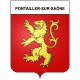 Pontailler-sur-Saône 21 ville Stickers blason autocollant adhésif