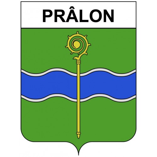 Prâlon 21 ville Stickers blason autocollant adhésif