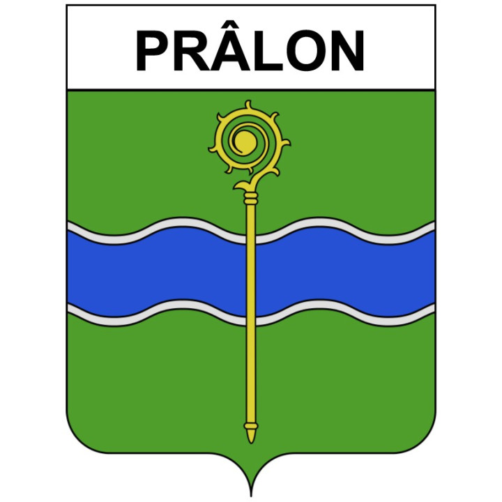 Pegatinas escudo de armas de Omps adhesivo de la etiqueta engomada