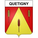 Quetigny 21 ville Stickers blason autocollant adhésif