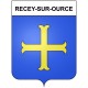 Recey-sur-Ource Sticker wappen, gelsenkirchen, augsburg, klebender aufkleber