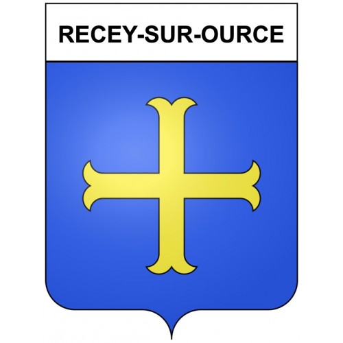 Recey-sur-Ource 21 ville Stickers blason autocollant adhésif