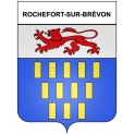 Rochefort-sur-Brévon 21 ville Stickers blason autocollant adhésif