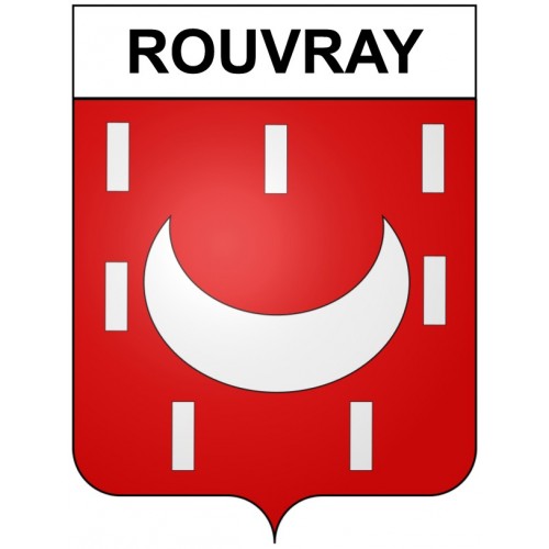 Rouvray 21 ville Stickers blason autocollant adhésif