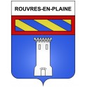 Rouvres-en-Plaine 21 ville Stickers blason autocollant adhésif
