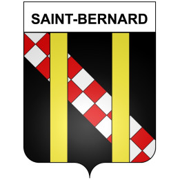 Saint-Bernard 21 ville Stickers blason autocollant adhésif