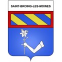 Saint-Broing-les-Moines 21 ville Stickers blason autocollant adhésif