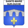 Stickers coat of arms Sainte-Marie-sur-Ouche adhesive sticker