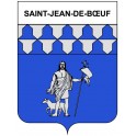 Saint-Jean-de-Bœuf 21 ville Stickers blason autocollant adhésif